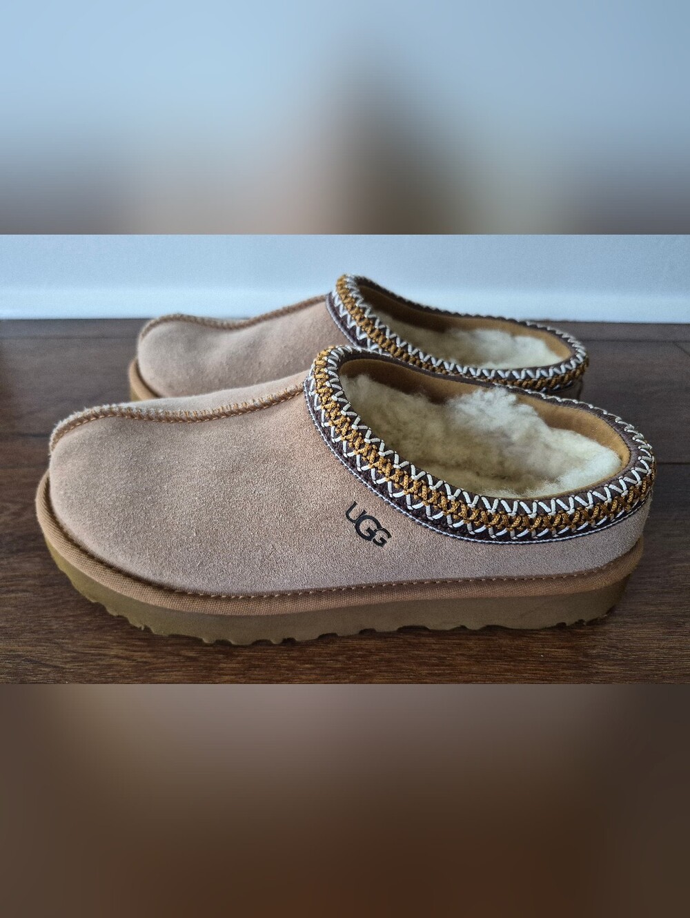 UGG Brand Tasman II Chestnut Shoes Slippers Women's Sz 6